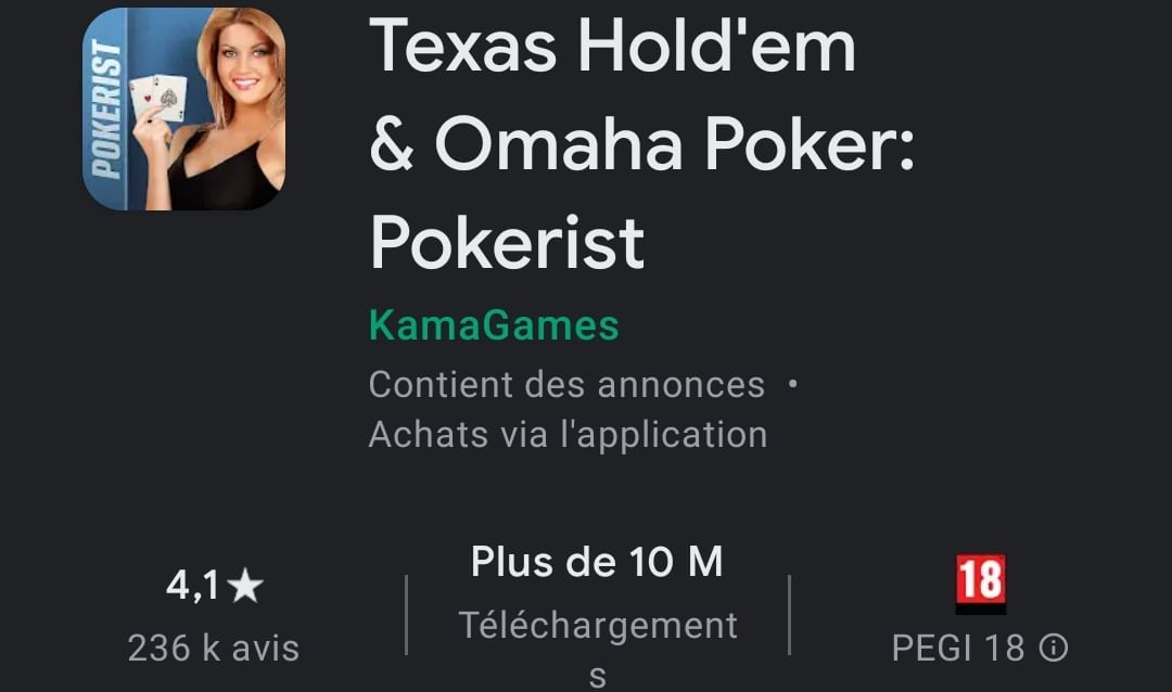 Texas holdem and omaha poker pokerist mod apk